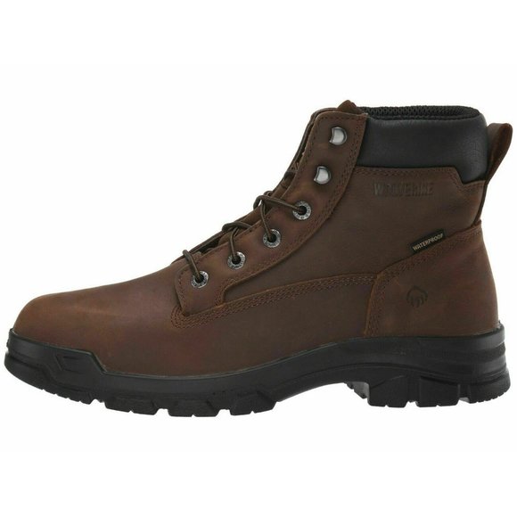 Wolverine Chainhand 6" Leather Waterproof Sz 15 EW